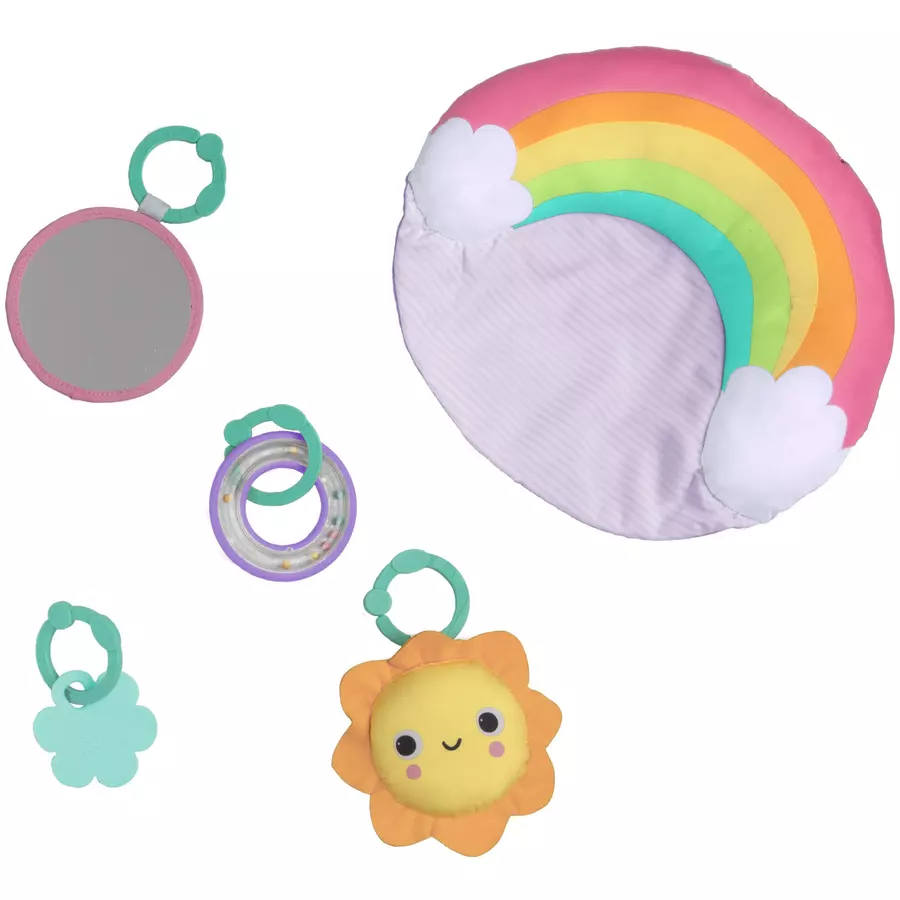 Bright Starts Tummy Time Prop & Play™ Einhorn Aktivitätsmatte