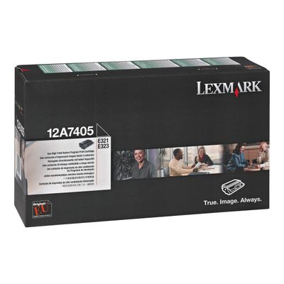 Lexmark 12A7405 - noir - cartouche laser d'origine