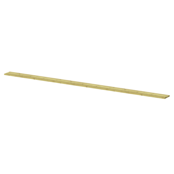 Tuinplank grenenhout ruw ca. 1,6 x 14 cm, lengte ca. 240 cm