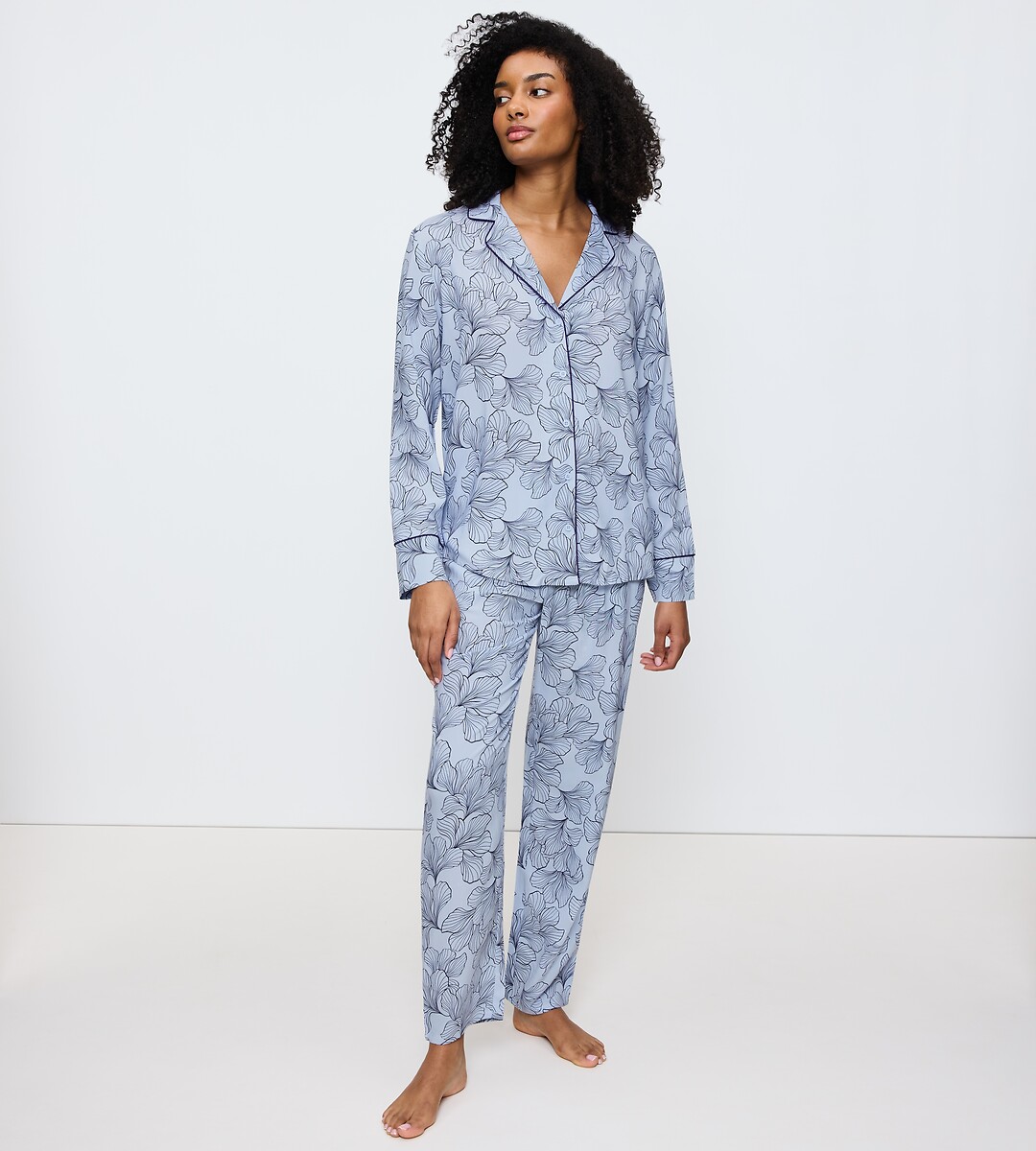 TRIUNFO<br>Pijama comprido Boyfriend Fit