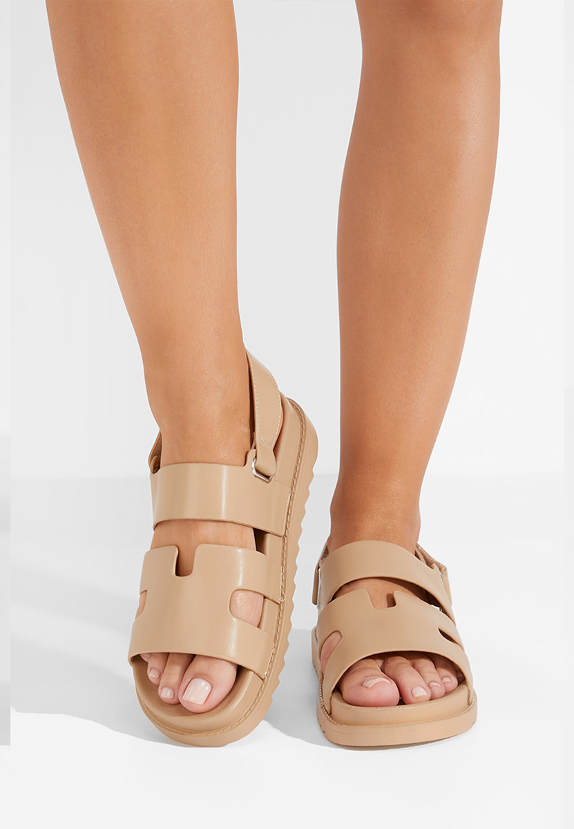 Sandales sport pour femme kaki Desea