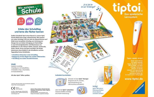 Ravensburger Spiel »tiptoi Wir spielen Schule«