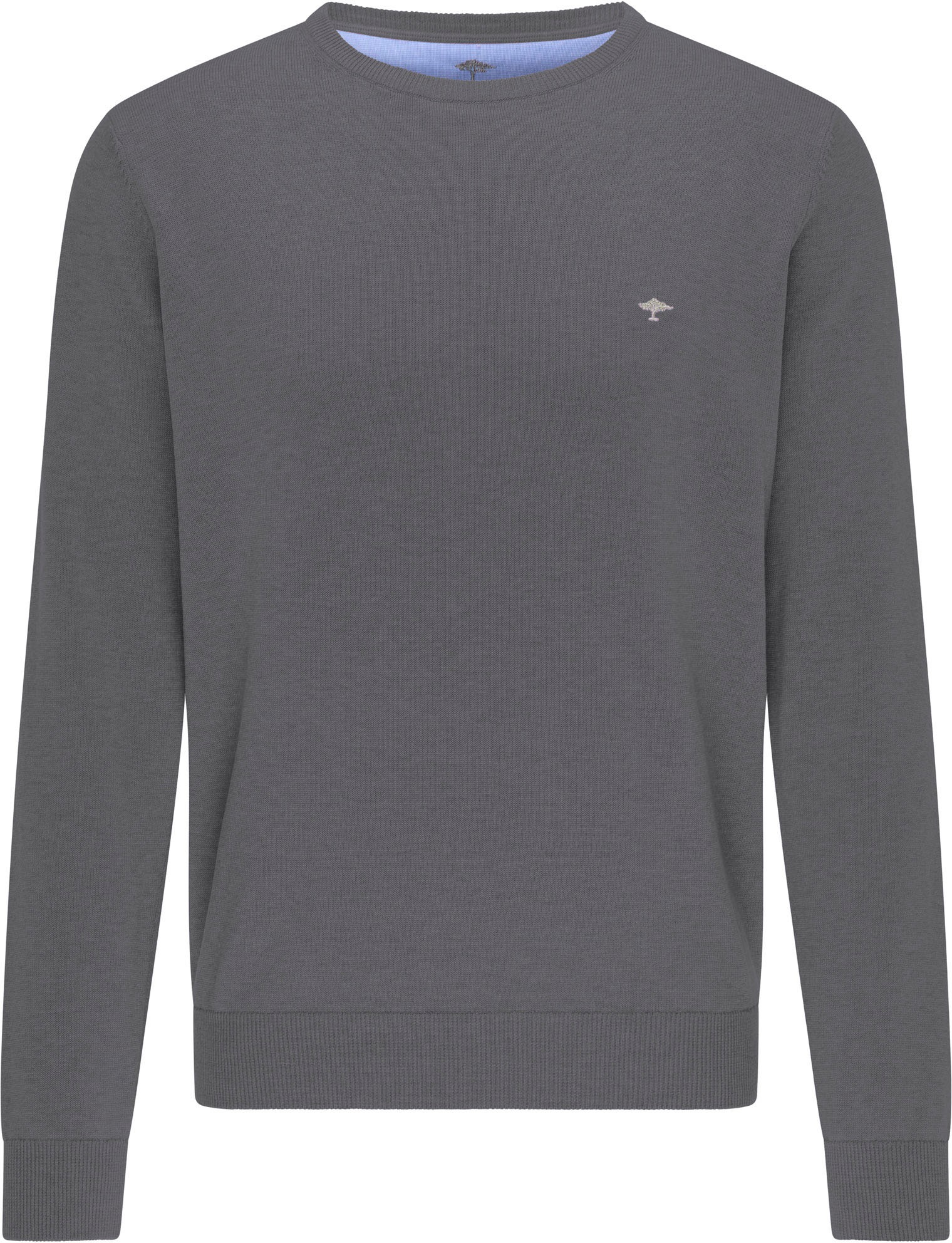 FYNCH-HATTON Strickpullover »FYNCH-HATTON Langarmpullover« mit Logostickerei