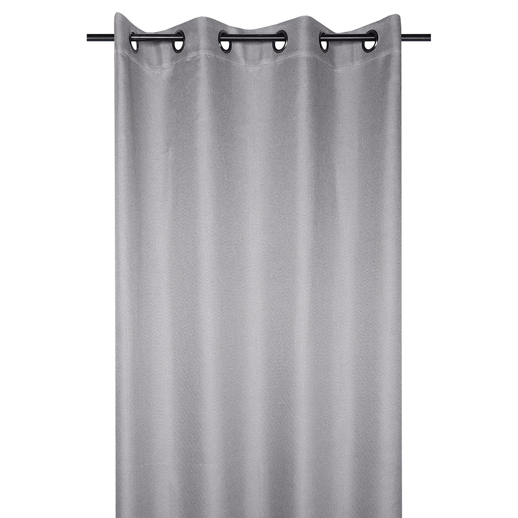 Rideau occultant isolant COPENHAGUE polyester perle 140x260cm