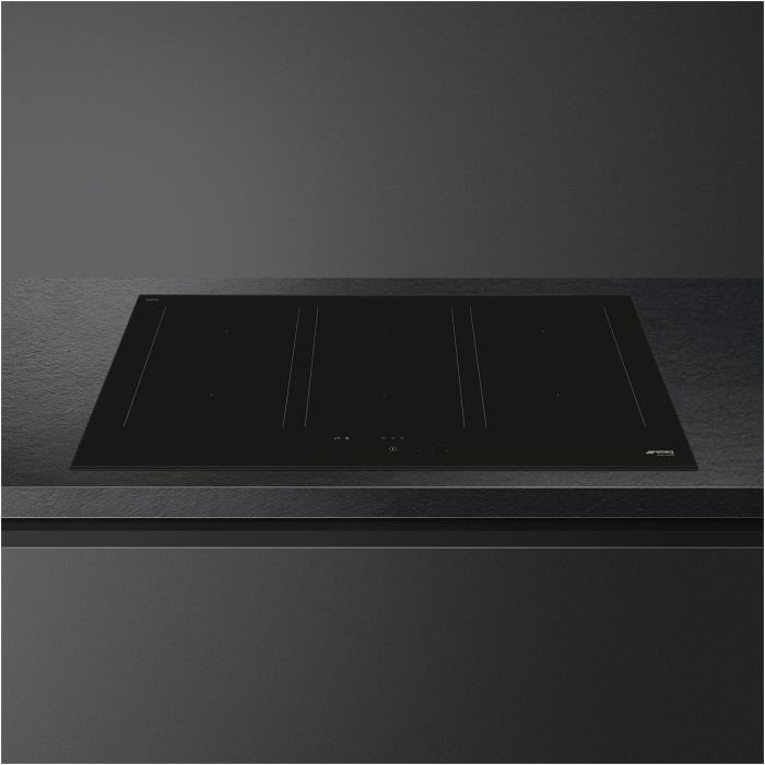 SMEG Induktionskochfeld SIM3964D schwarz