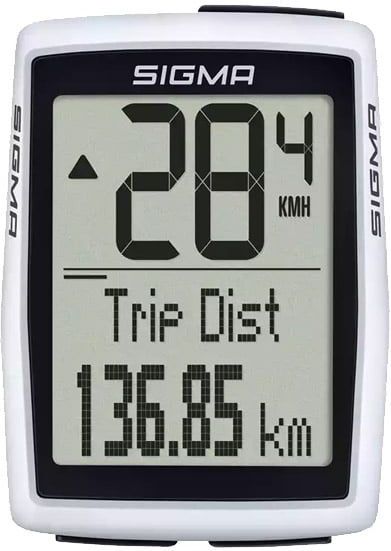 Sigma BC 12.0 WL Draadloze Fietscomputer STS - Wit