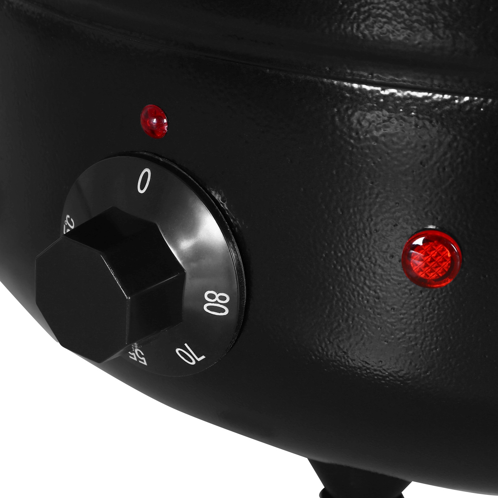 Suppentopf elektrisch 10L schwarz