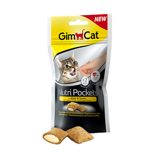 GimCat Nutri Pockets with Cheese and Taurine