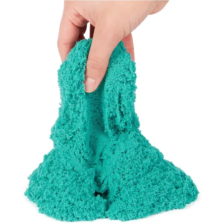 Spin Master Kinetic Sand Burgen Koffer türkisgrün, 453 g