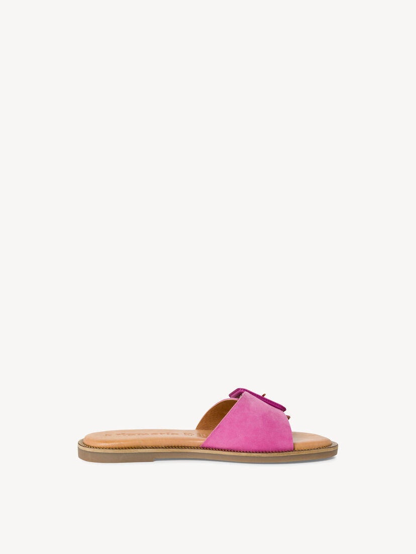 Leren Slipper - pink