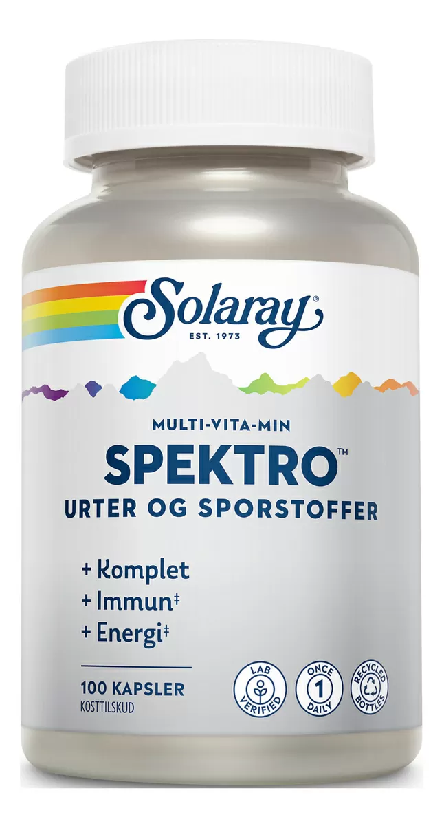Solaray Spektro Multi-Vita-Min - 100 kaps.