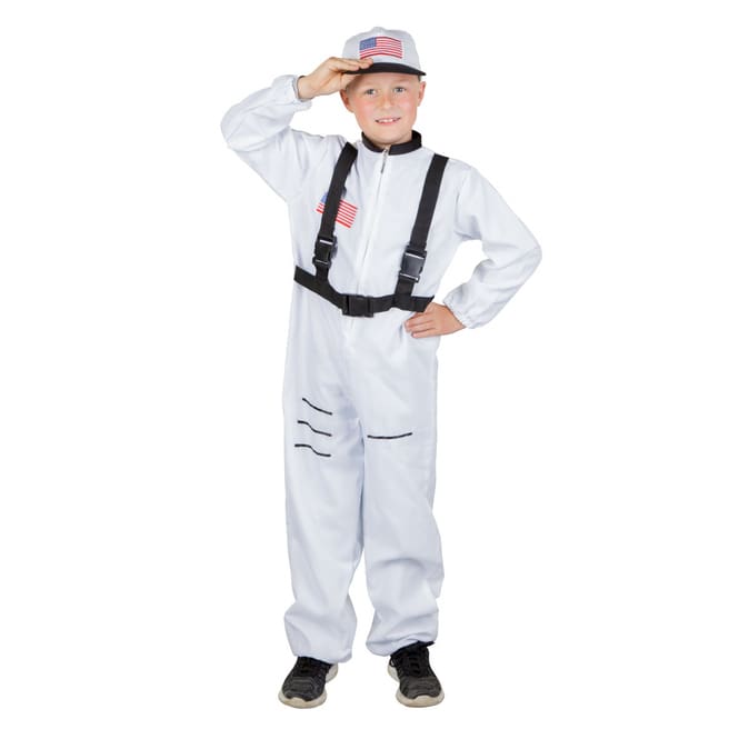 Kostüm - Astronautenjunge - für Kinder - 2-teilig - in verschiedenen Größen