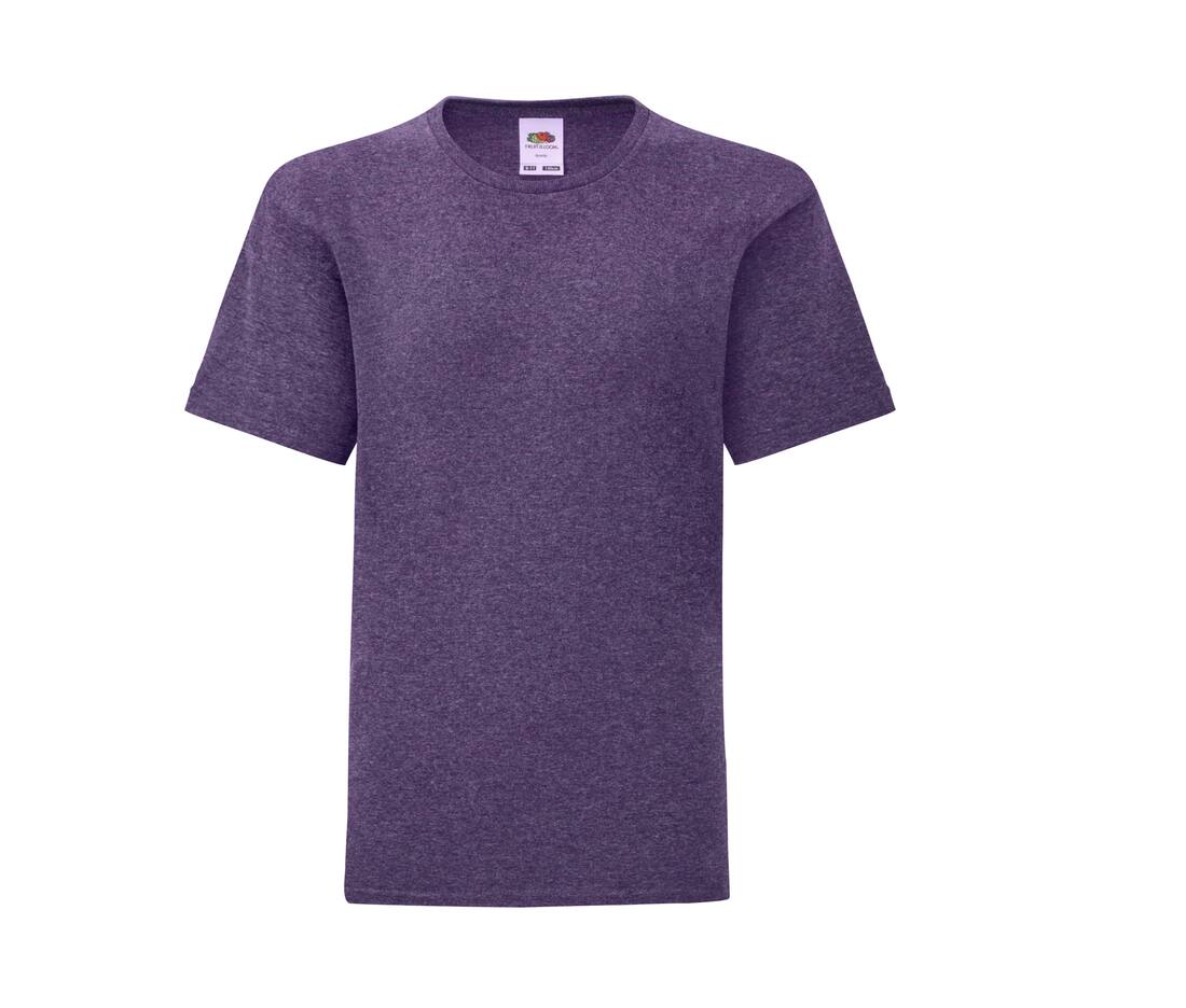 FRUIT OF THE LOOM SC6123 - T-shirt Enfant Confort Coton Couleurs Variées