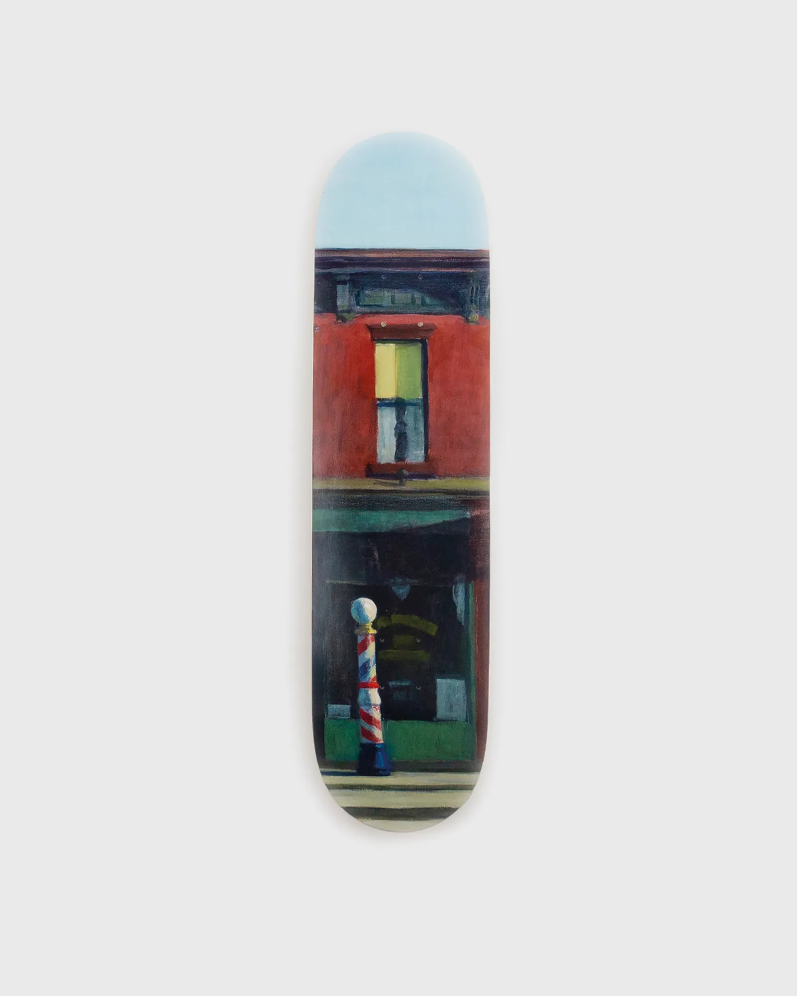 The Skateroom Edward Hopper Early Sunday Morning Deck