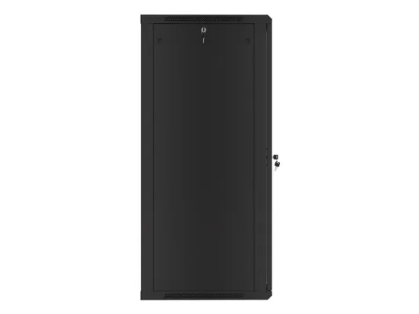 Lanberg - Rack kabinet - vægmonterbar - sort, RAL 9004 - 27U - 19