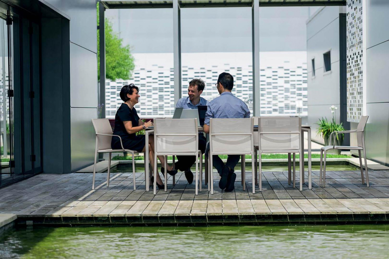 Fermob Calvi tuintafel 195x95 Anthracite
