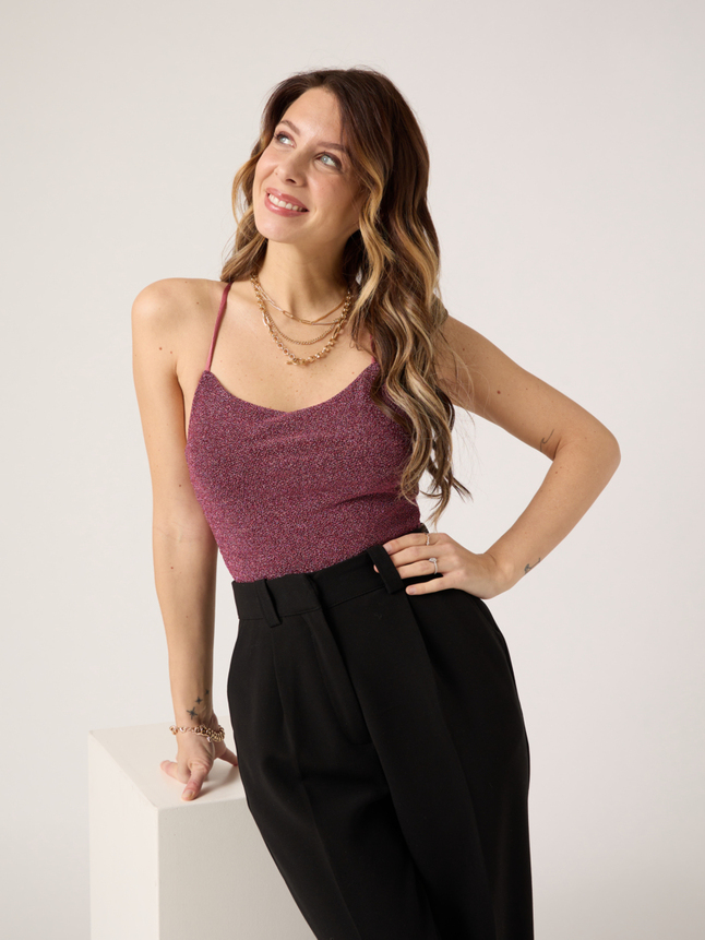 Body lurex sabrina cesari