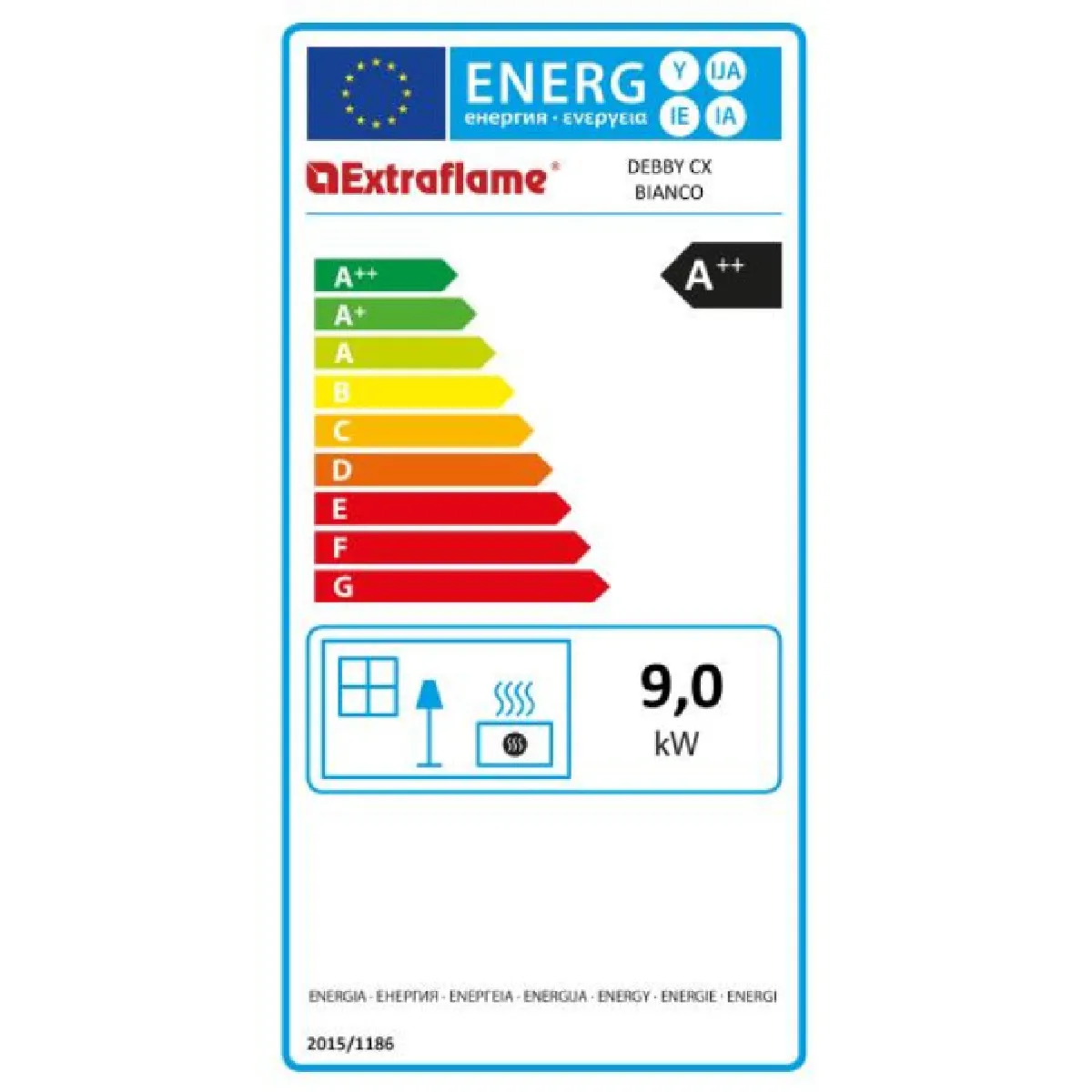 La Nordica Extraflame Nordica Extraflame Debby CX - Blanc