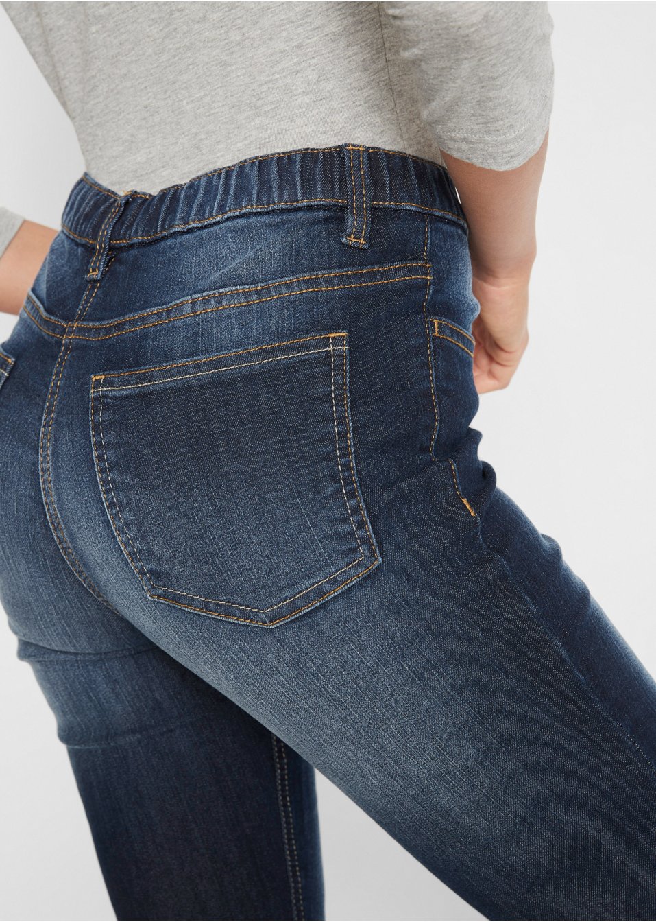 Jegging à taille confortable, Skinny