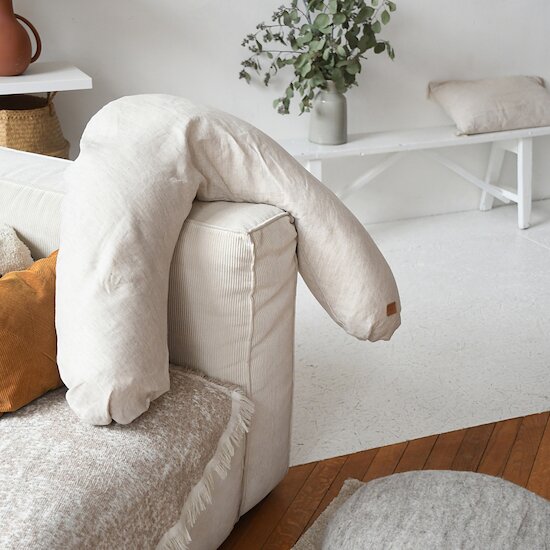 Coussin d'allaitement Big Flopsy™Lin   Naturel        de               Béaba