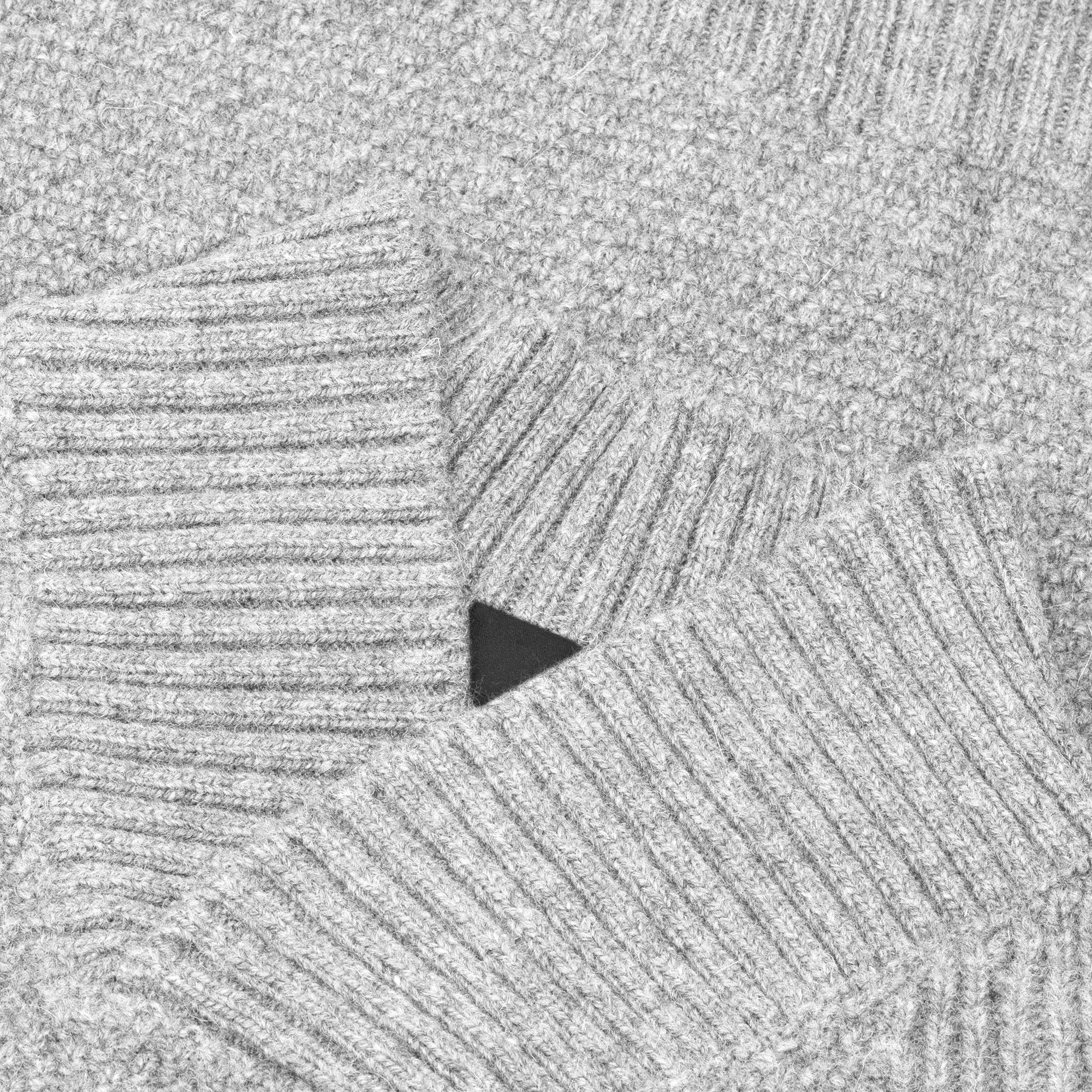 Urberg Moss Knit Sweater Men Lt. Greymelange