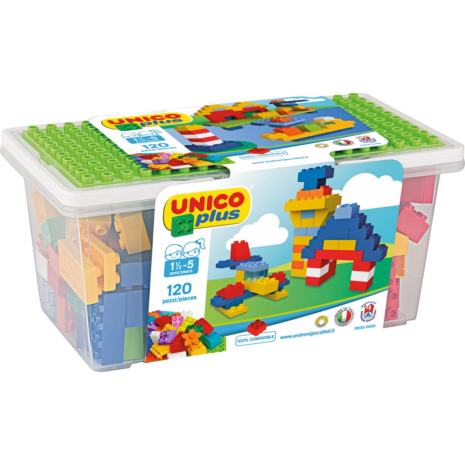 Unico Plus Bausteine 120tlg