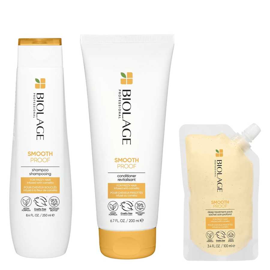Biolage SmoothProof Routine For Frizzy Hair With Mask