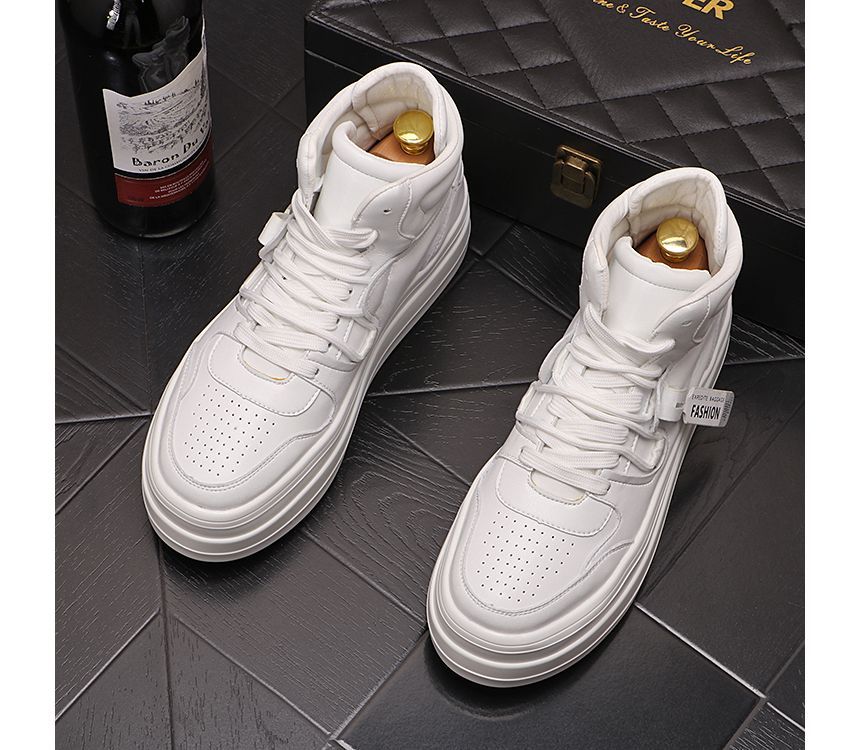 Mr Ozera - Platform High-Top Sneakers