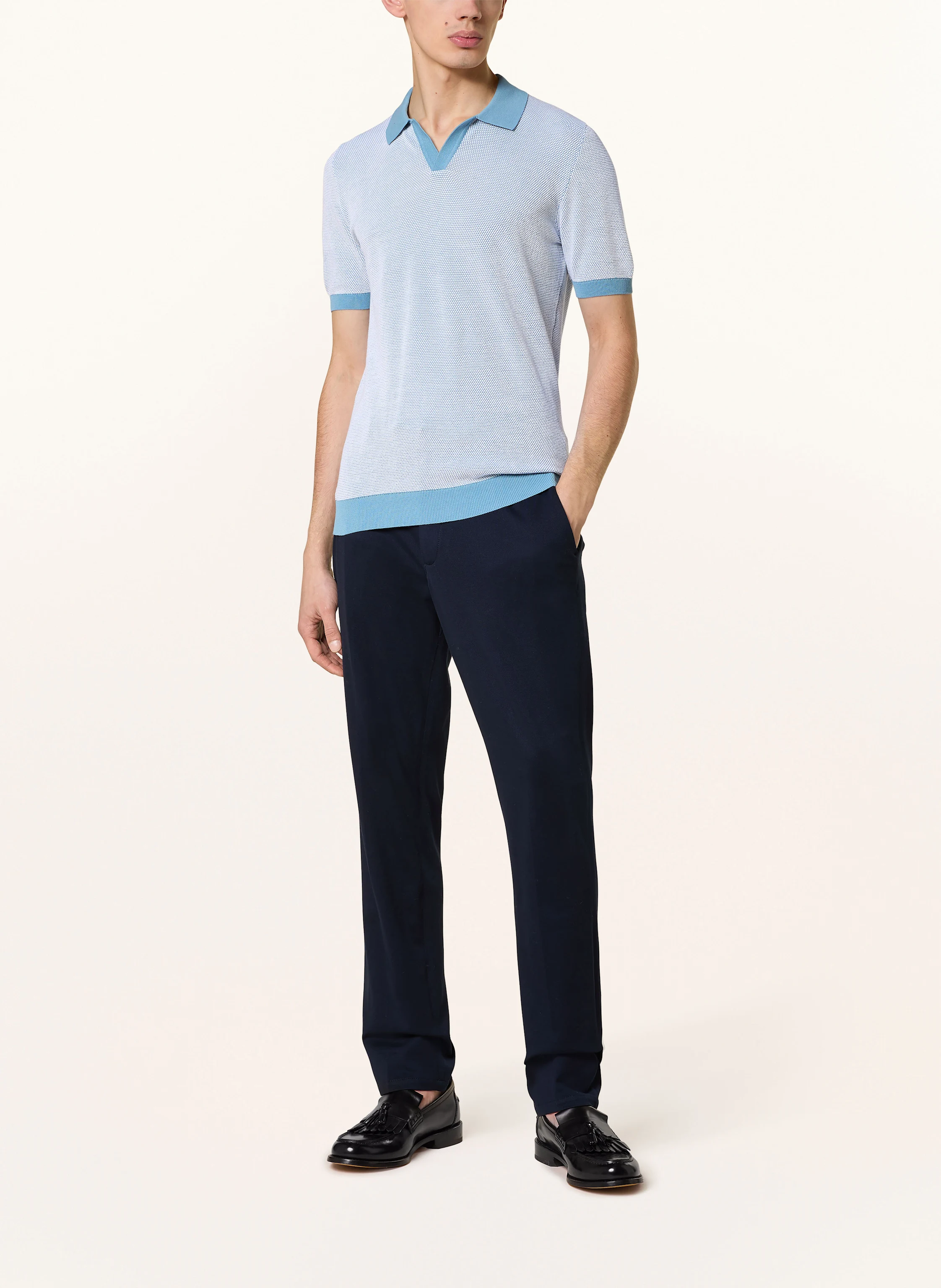 GRAN SASSO Piqué-Poloshirt