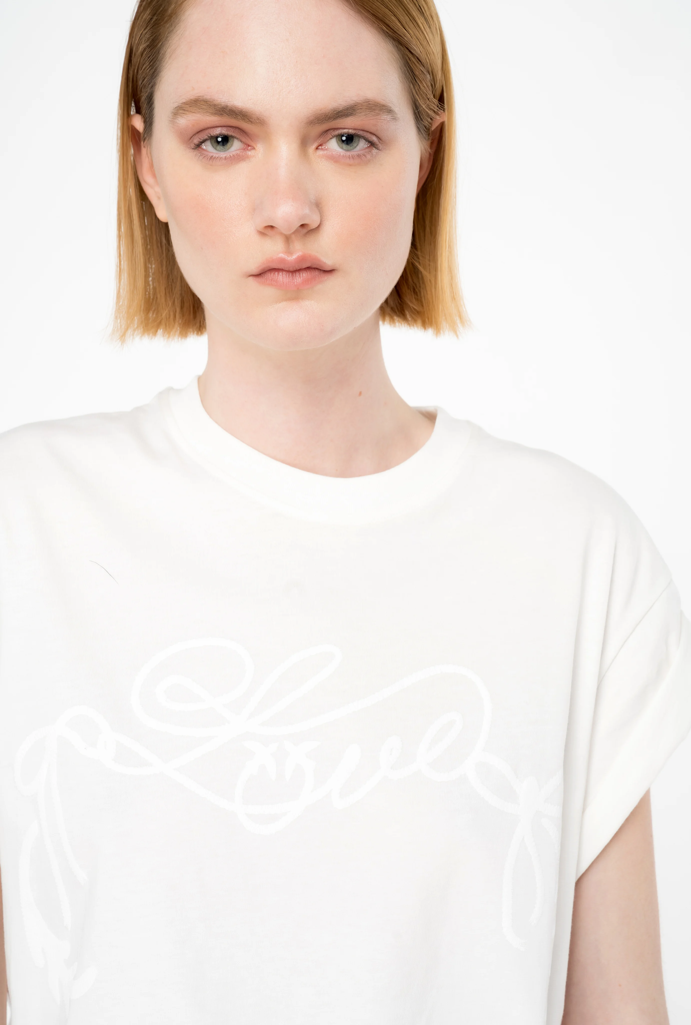 T-shirt imprimé love | Blanc