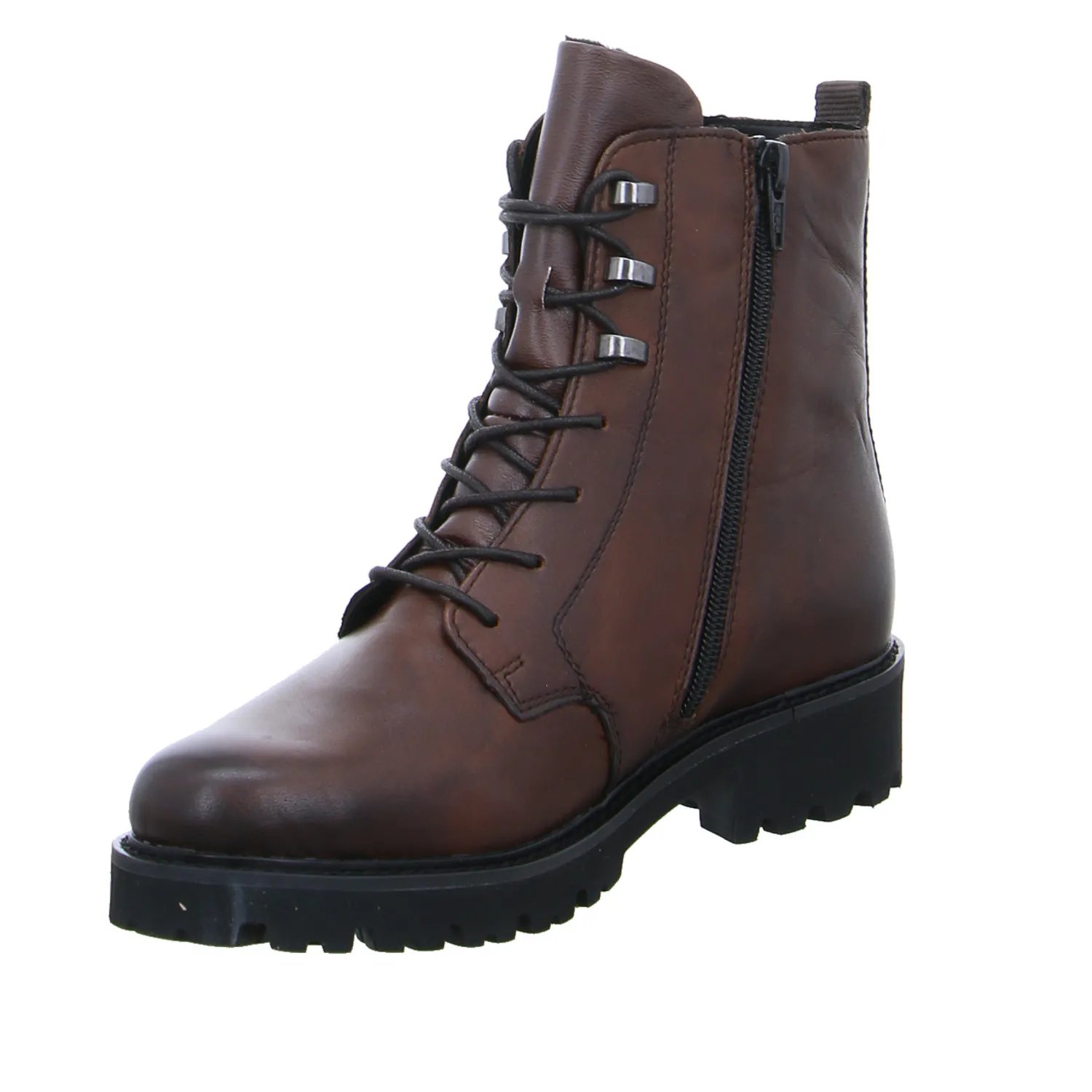 REMONTE Boot Braun Leder
