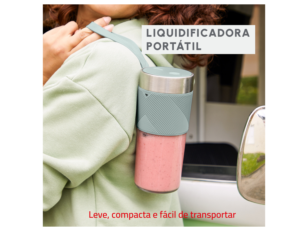 LIQUIDIFICADORA MOULINEX LM1C0410 PORTATIL LIGHTMIX