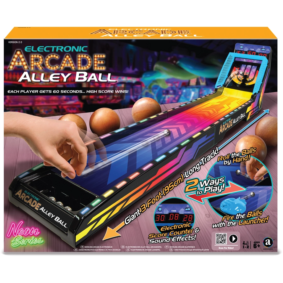 Merchant Ambassador Electronic Arcade Alley-Ball NEON bunt