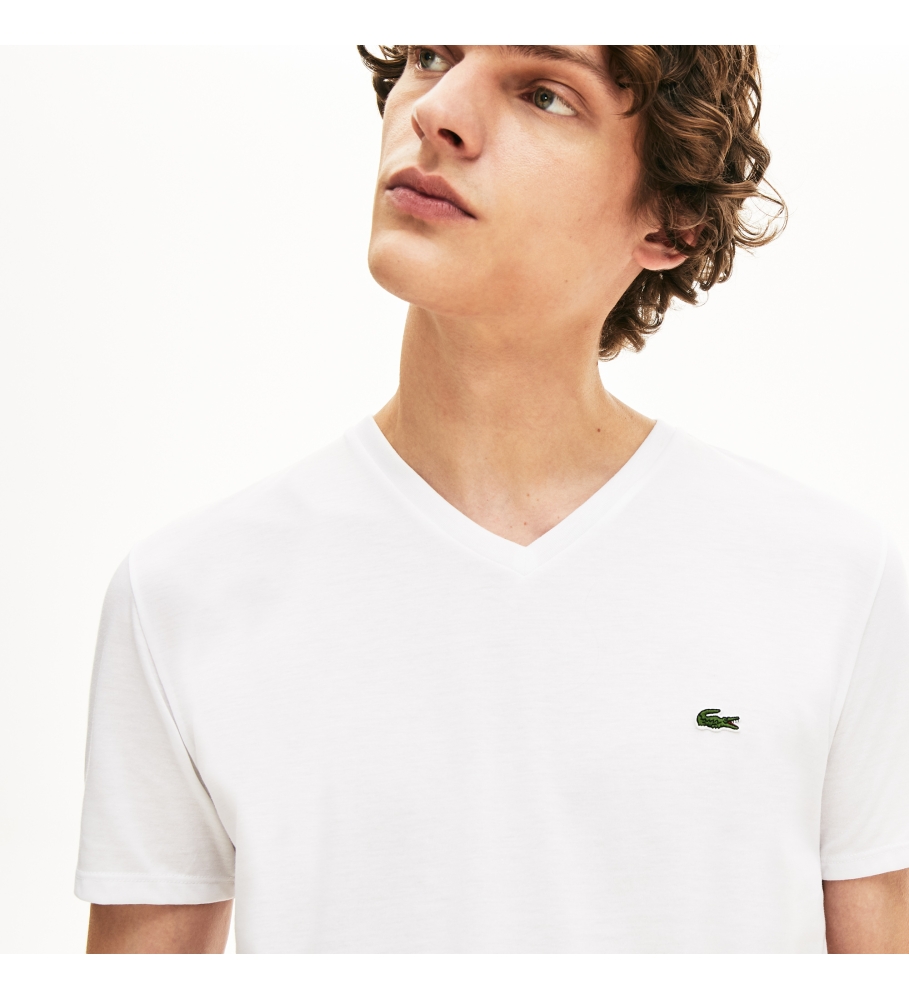Camiseta Lacoste Pima Branca