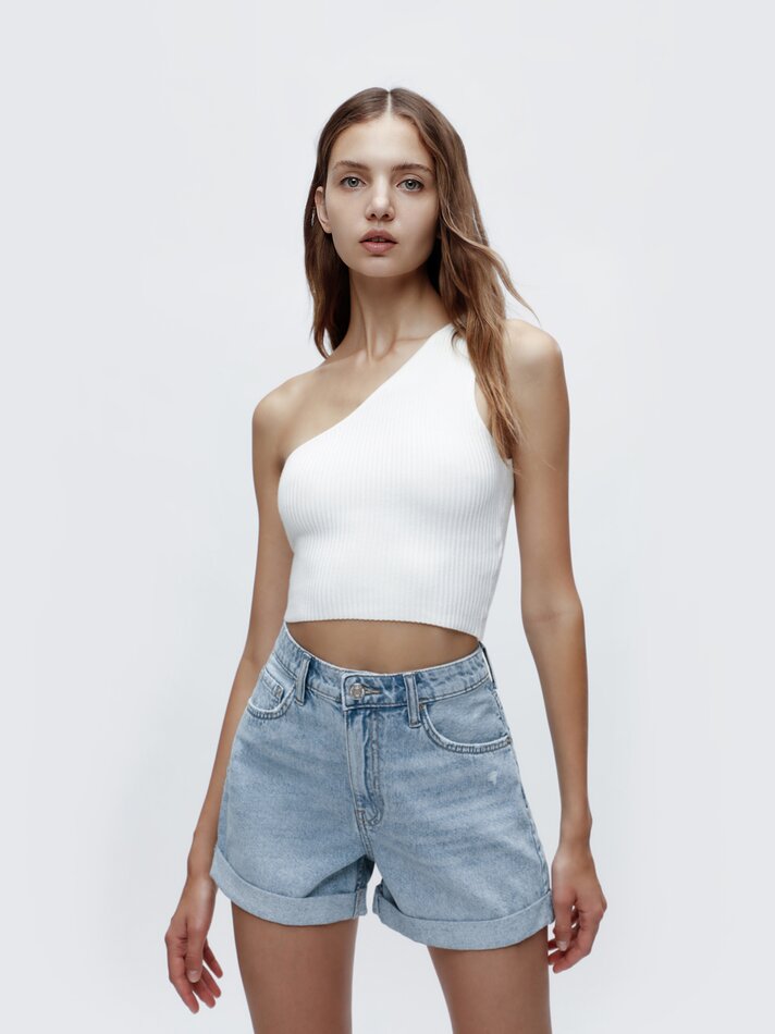 Shorts jeans estilo 