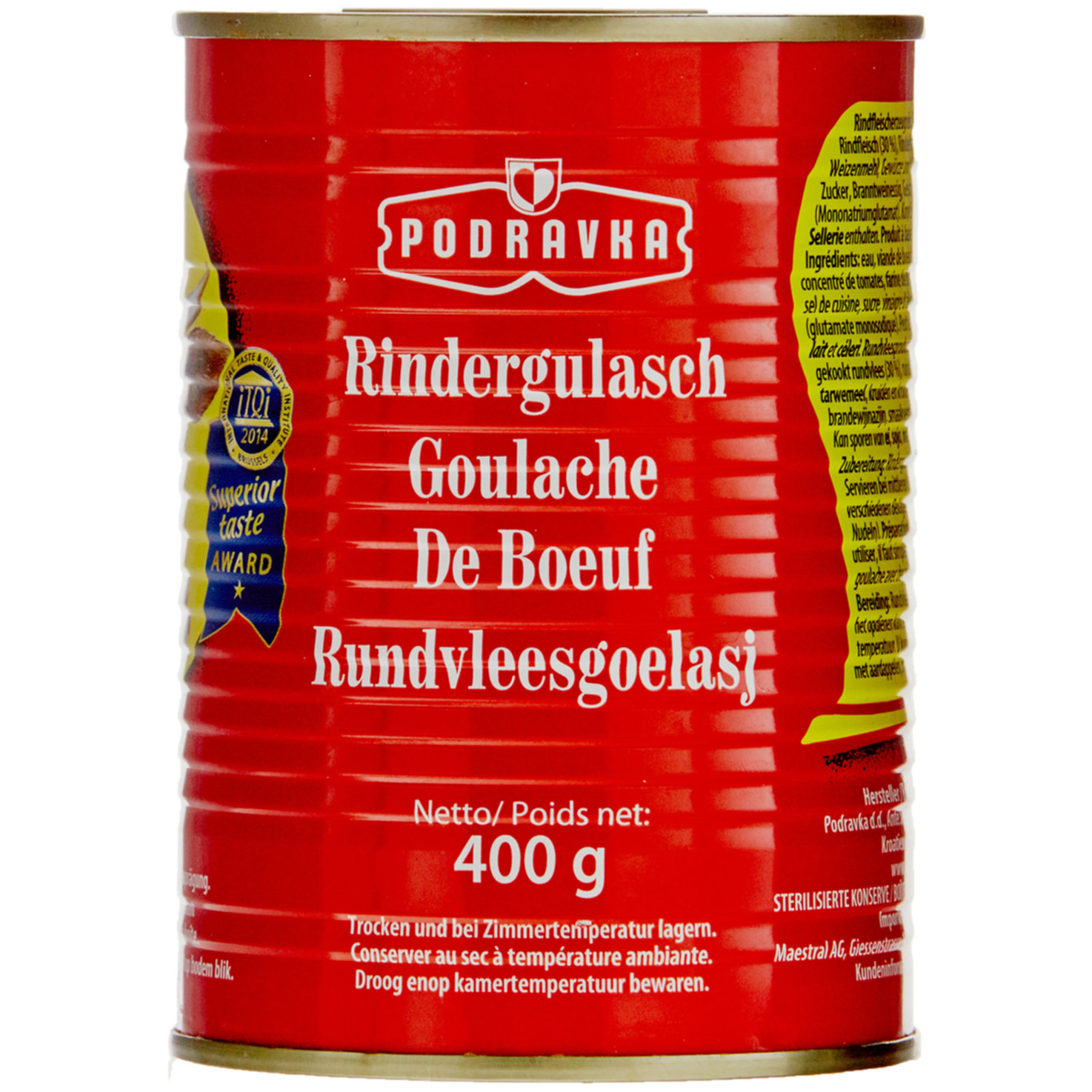 Podravka Rindergulasch