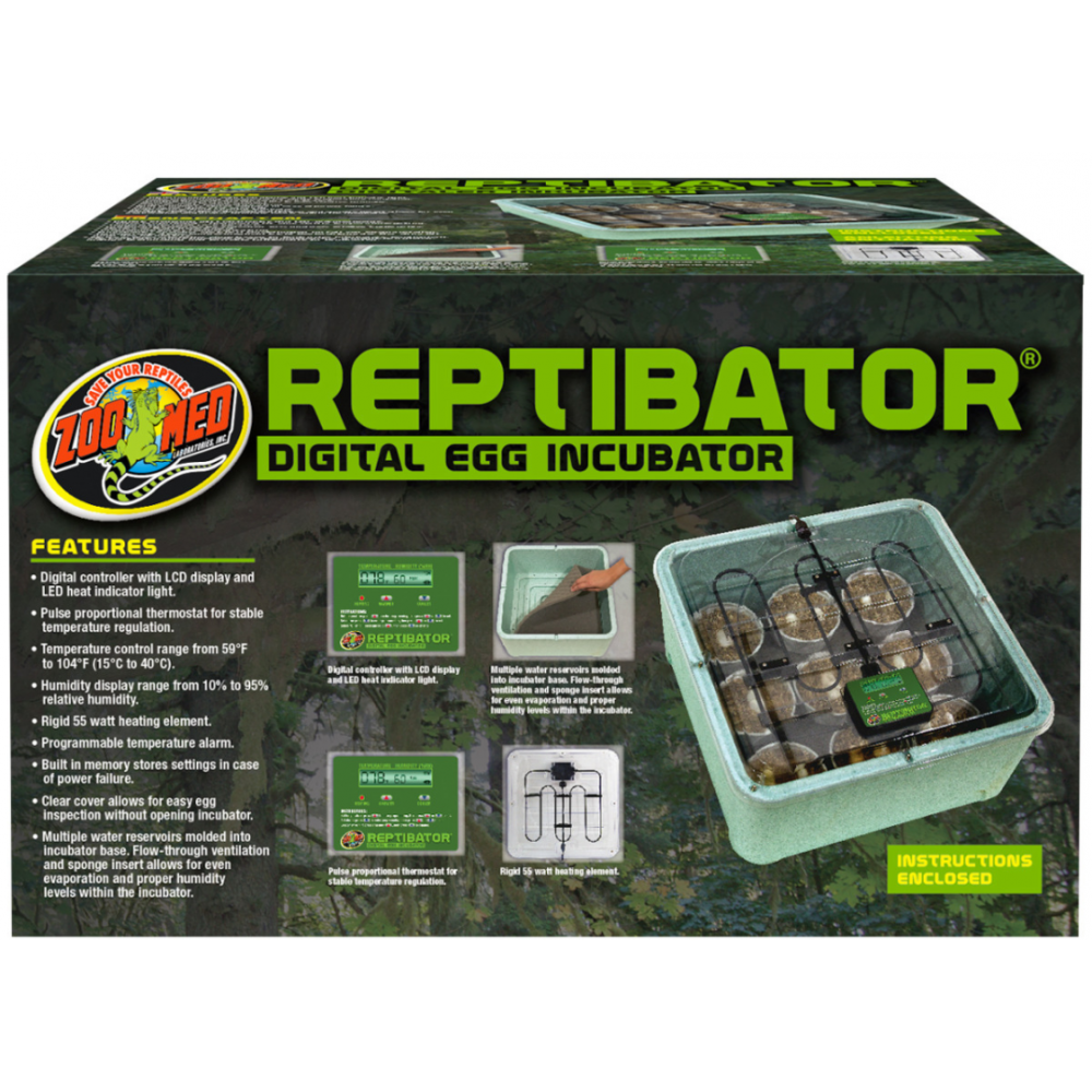 Incubateur digital reptibator ri10
