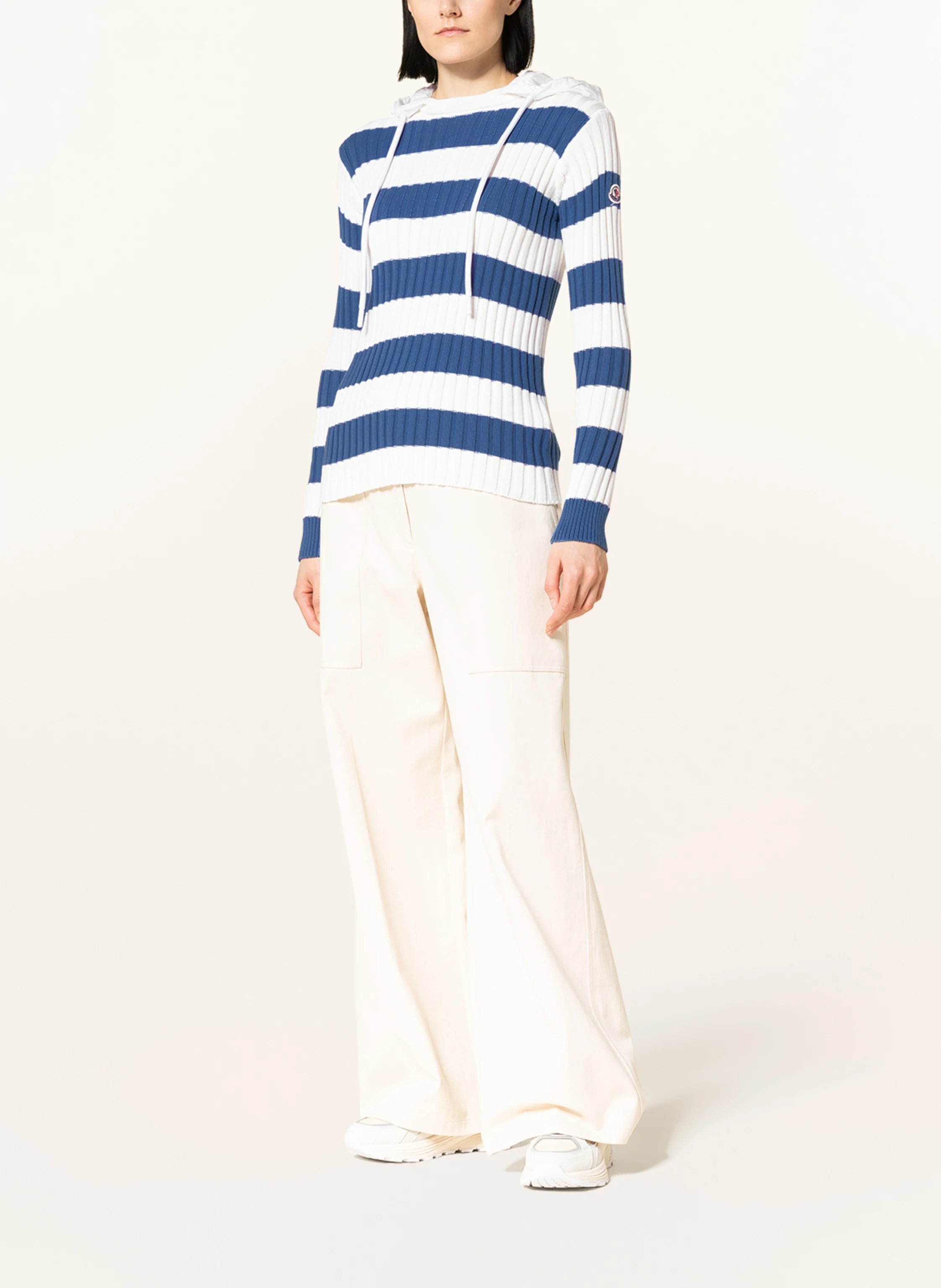 MONCLER Pullover mit abnehmbarer Kapuze