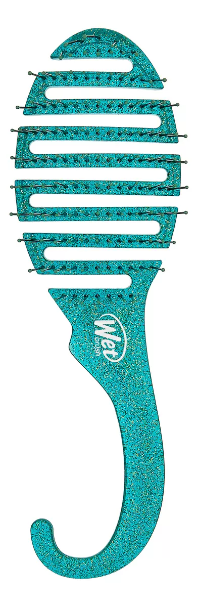 Wet Brush Shower Glitter Detangler Teal - 1 stk.