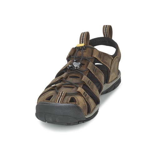 Keen - CLEARWATER CNX LEATHER - Marron / Noir