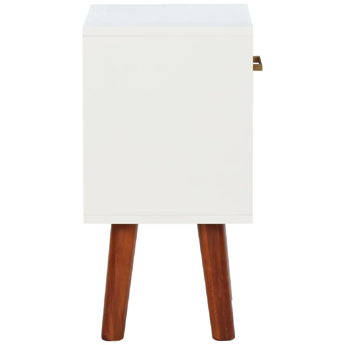 vidaXL Tables de chevet 2 pcs - Bois d'acacia massif