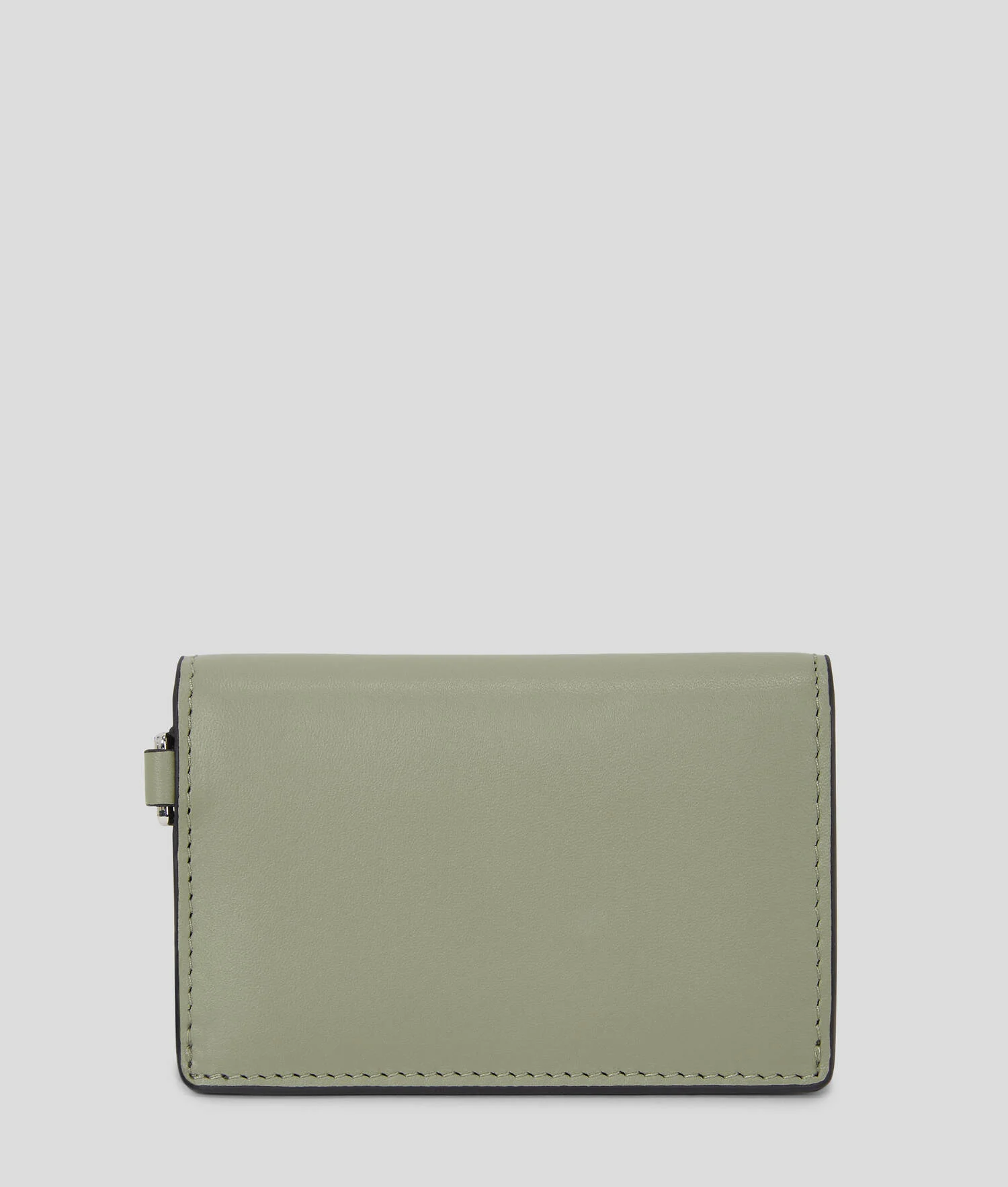 PORTE-CARTES À CHAÎNE K/SIGNATURE - Vert d'huile