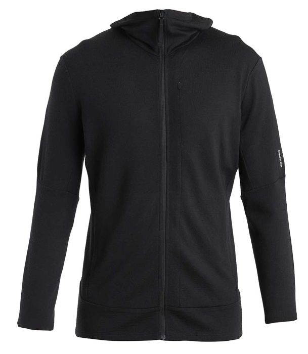 Quantum IV LS Zip Hood Men uldtrøje