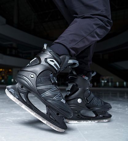 K2 Sk?jter - F.I.T Ice Pro - Sort/Gr?