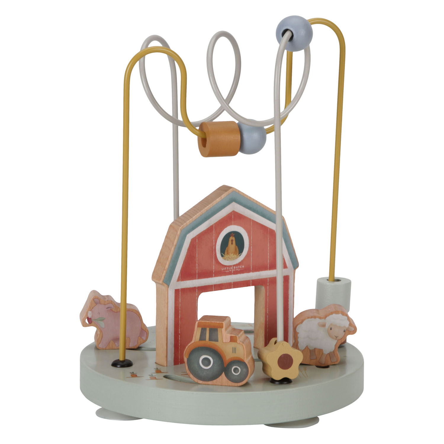 Little Dutch Houten Motoriekspiraal Little Farm FSC