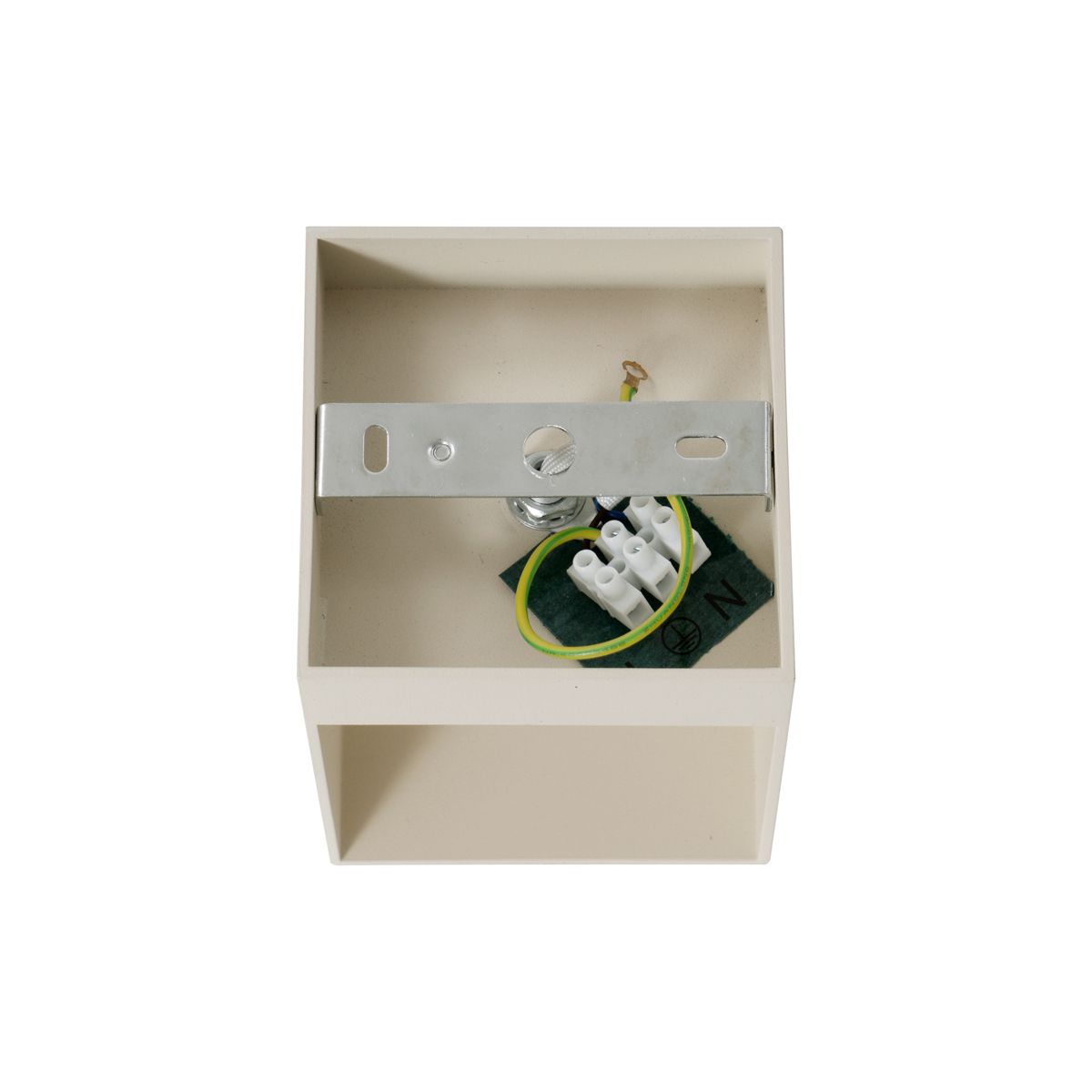 Moderne wandlamp beige G9 vierkant - Transfer