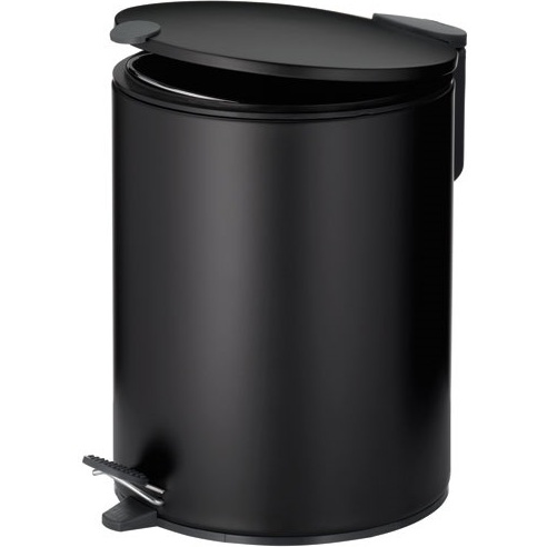 Poubelle 5 L Noire - Mats