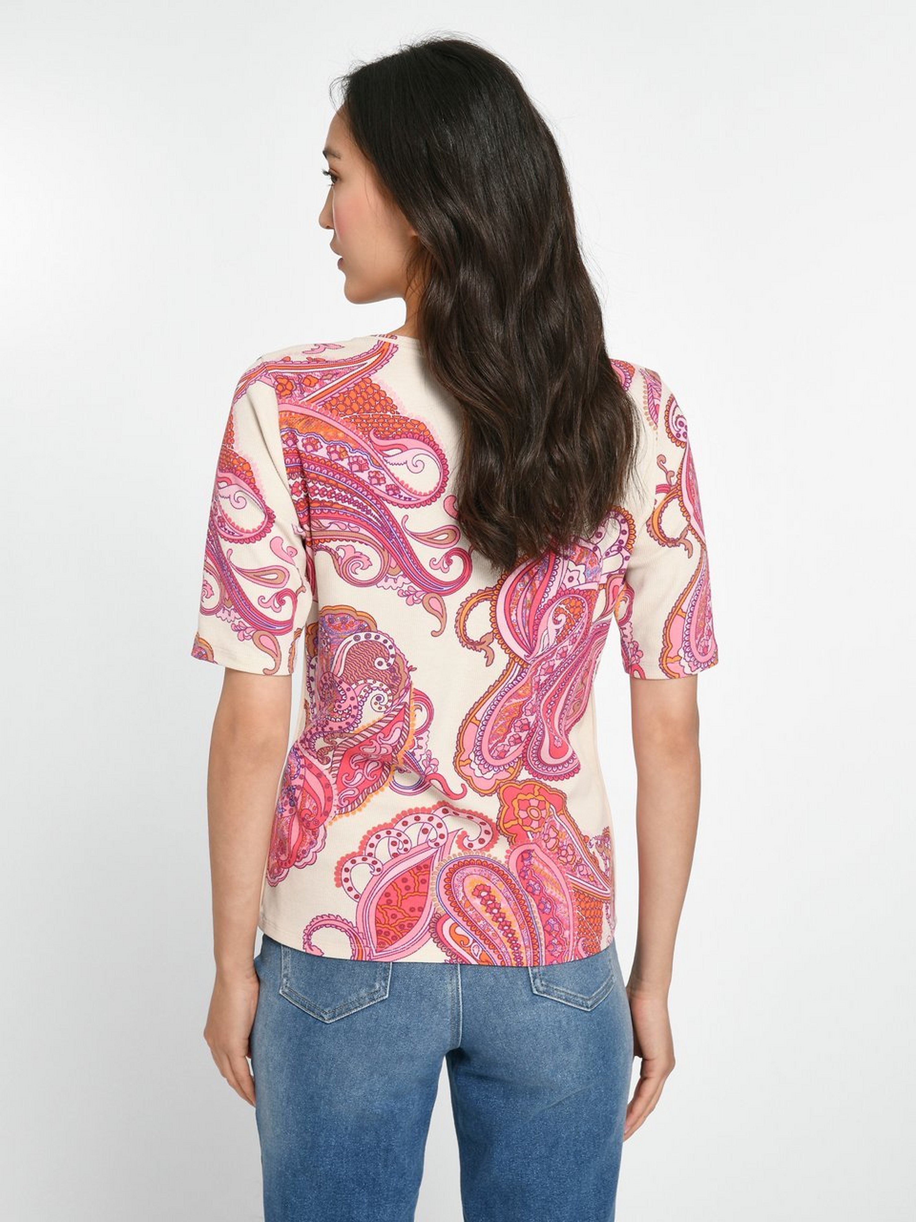 Rundhals-Shirt