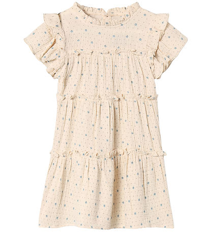 Fliink Kleid - Blooming - Sandshell AOP