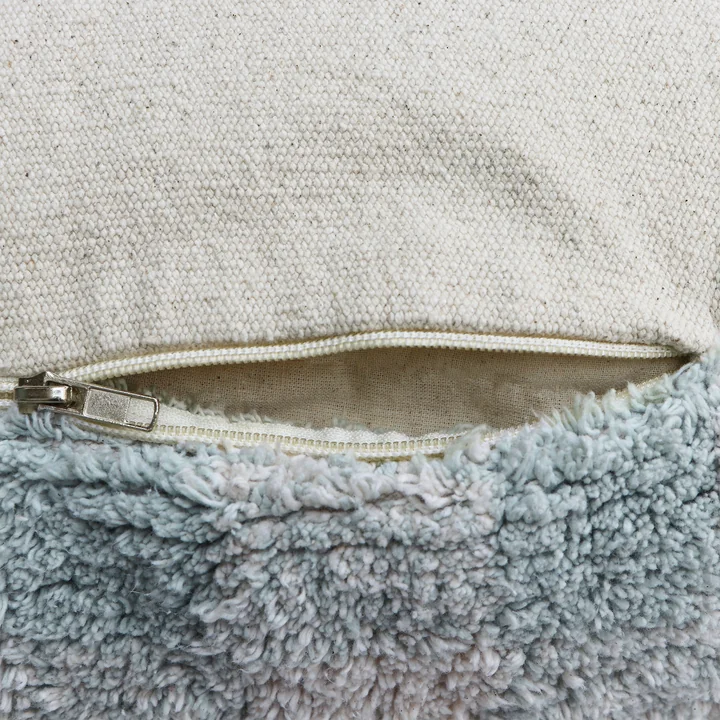 Lorena Canals - Vichy Pouf, 40 x 40 cm, honey
